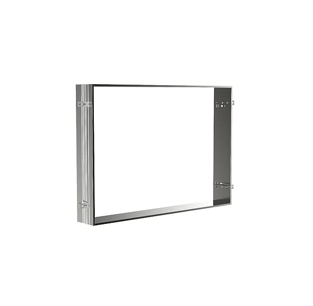Emco Einbaurahmen für Badezimmerspiegelschrank Prime (103 cm Breite), Rahmen für hochwertigen Lichtspiegelschrank als Unterputz-Modell, zum passgenauen und sicheren Einbau