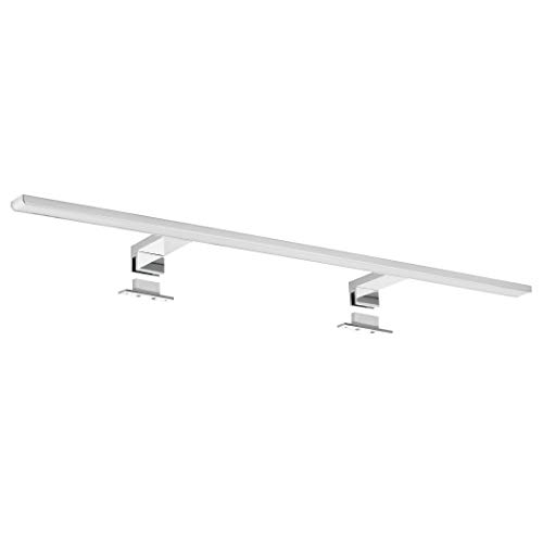 SEBSON® LED Spiegelleuchte 80cm, Bad IP44, Aufbauleuchte + Klemmleuchte, Spiegelschrank-Leuchte, neutralweiß...