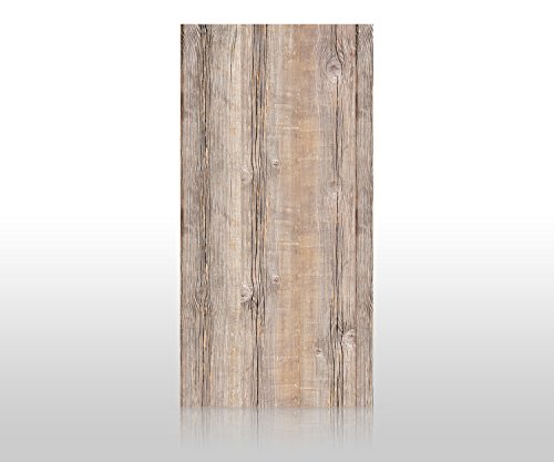 wandmotiv24 Duschrückwand Holzbrett 100 x 200cm (B x H) - Aluminium 3mm M0720