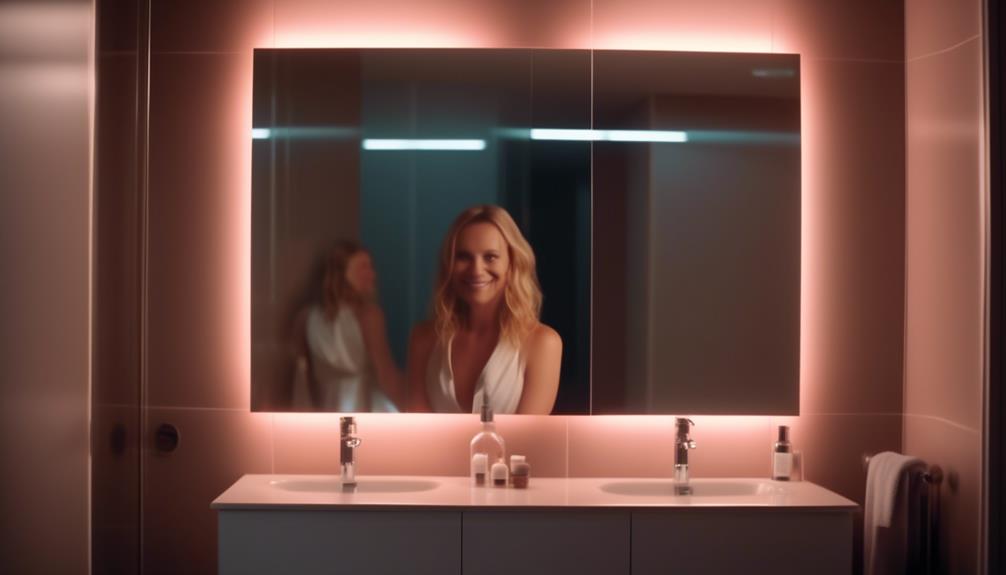 understanding infrared illuminated mirror cabinets